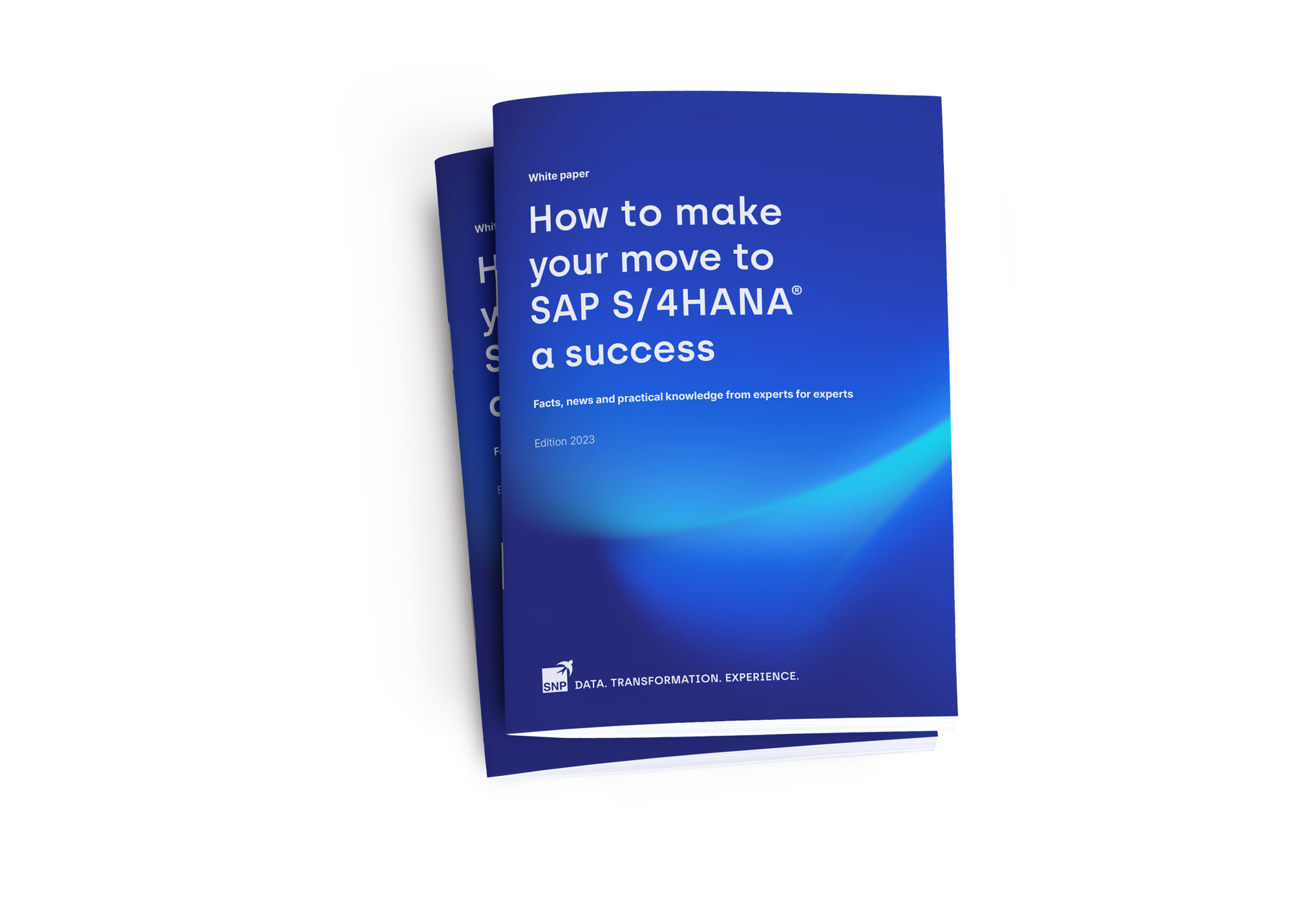 How to make your move to SAP S/4HANA® a success whitepaper mockup