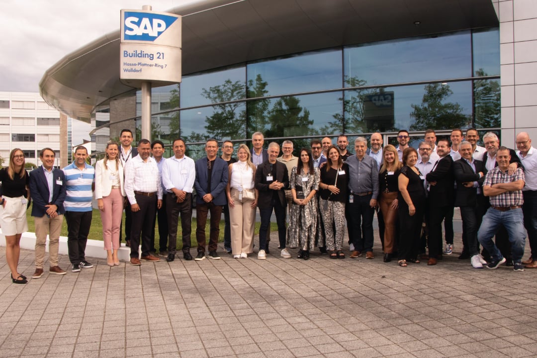 Cuando nos visitó Christian Klein, CEO de SAP SE