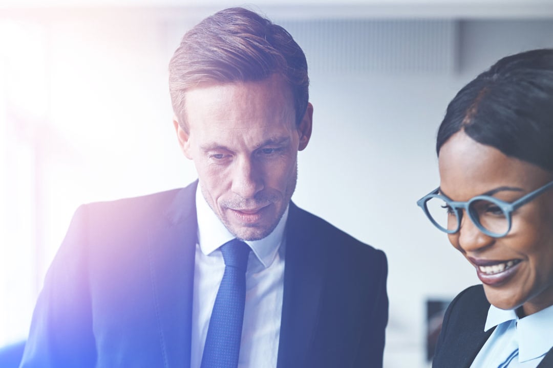 Business people collaborating